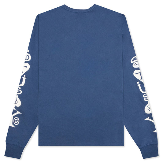 Hearts & Spades L/S Tee - Midnight