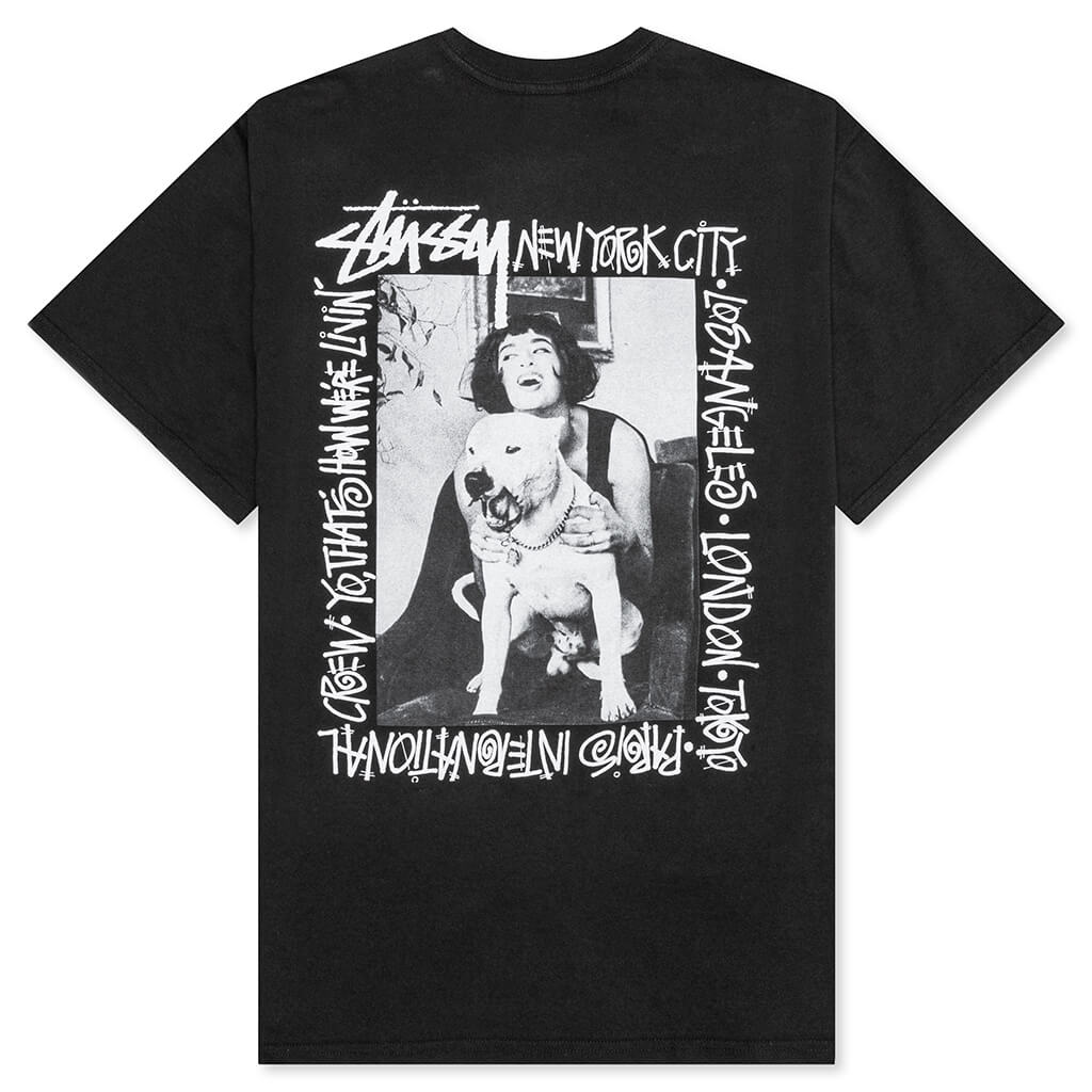 How We're Livin' Pigment Dyed Tee - Black