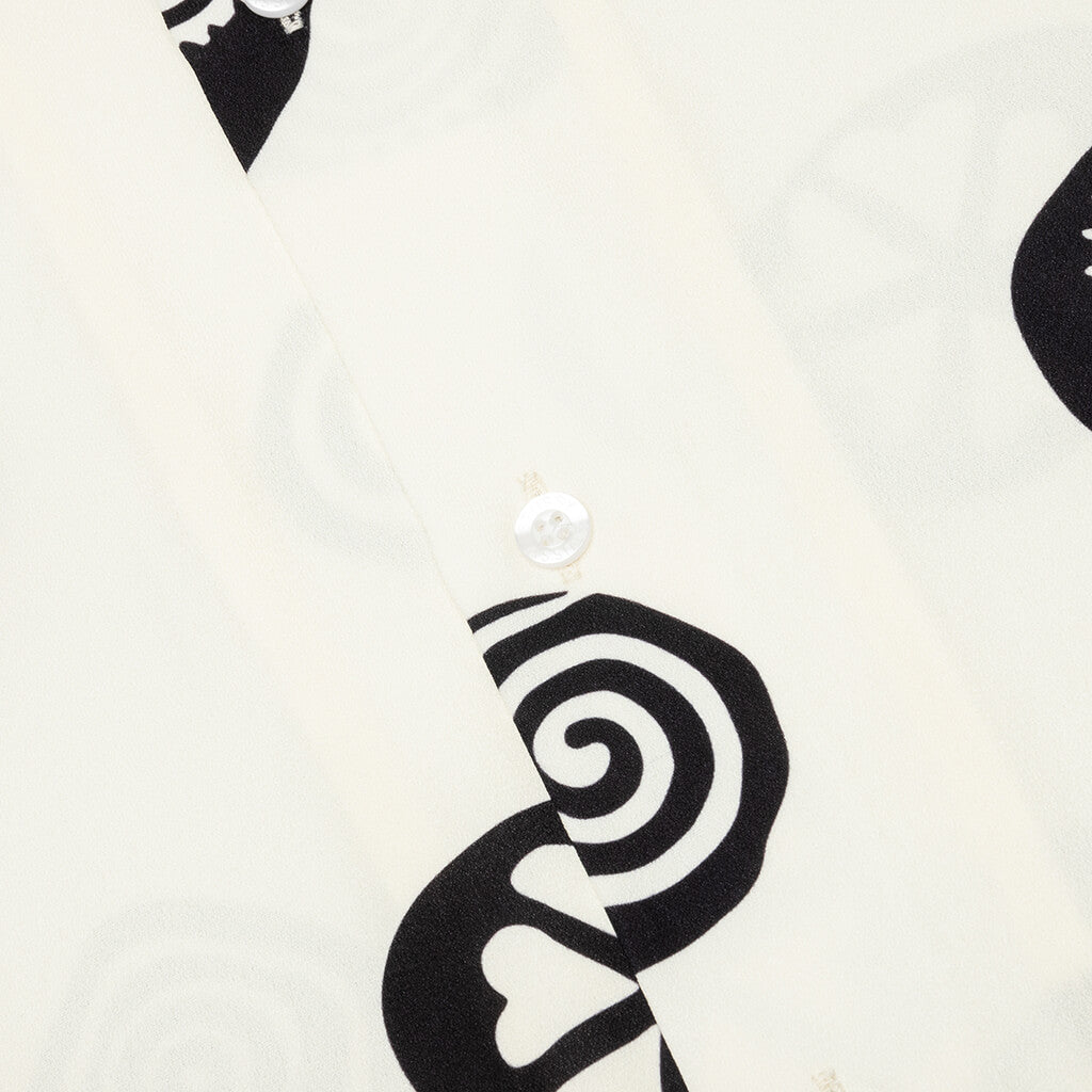 Icon Pattern Shirt - Off White