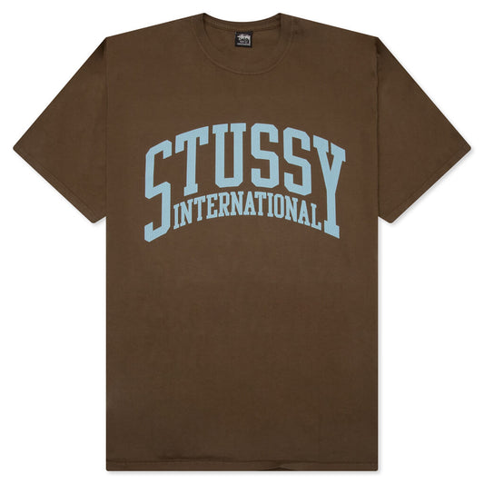 Stussy International Pigment Dyed Tee - Brown