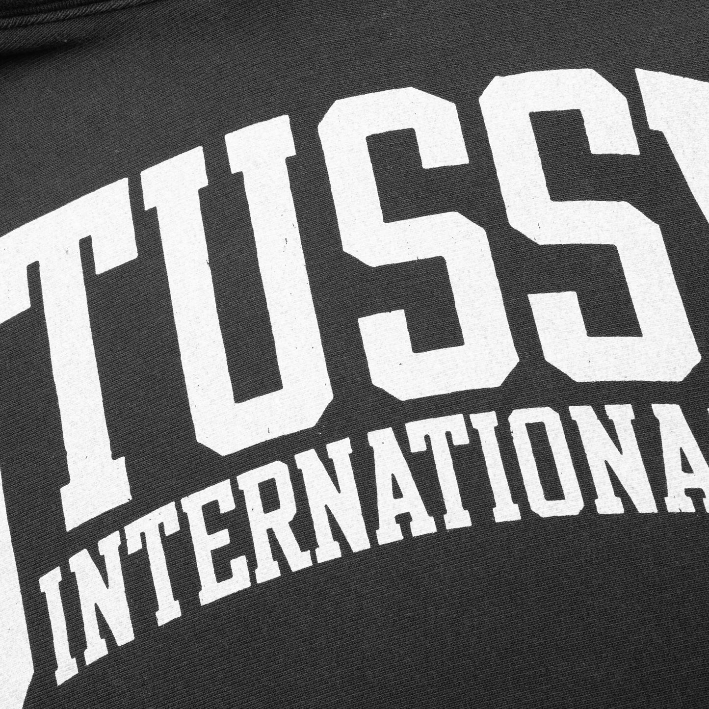 Stussy Intl Relaxed Hoodie - Washed Black