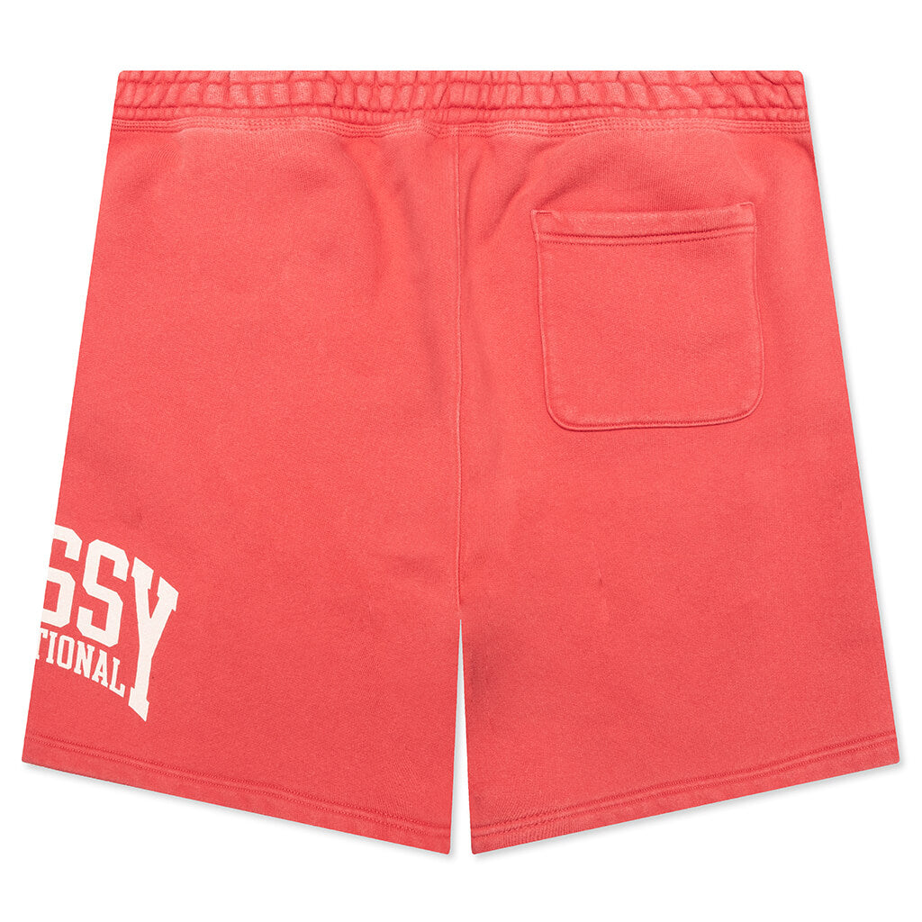 Stussy Intl Short - Washed Red