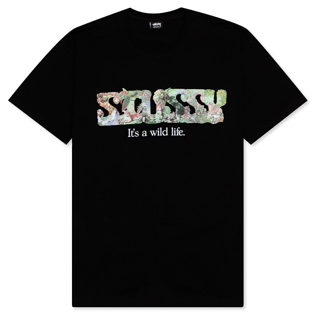 It's A Wild Life Tee - Black