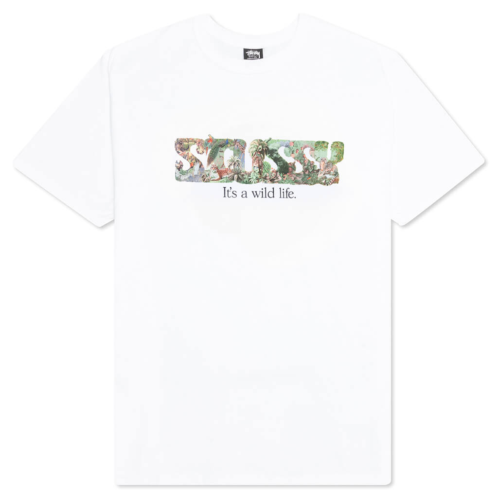 It's A Wild Life Tee - White