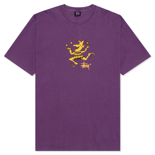 Juggler Pigment Dyed Tee - Purple