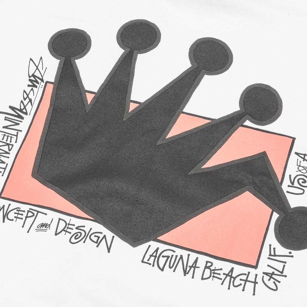 LB Crown Tee - White