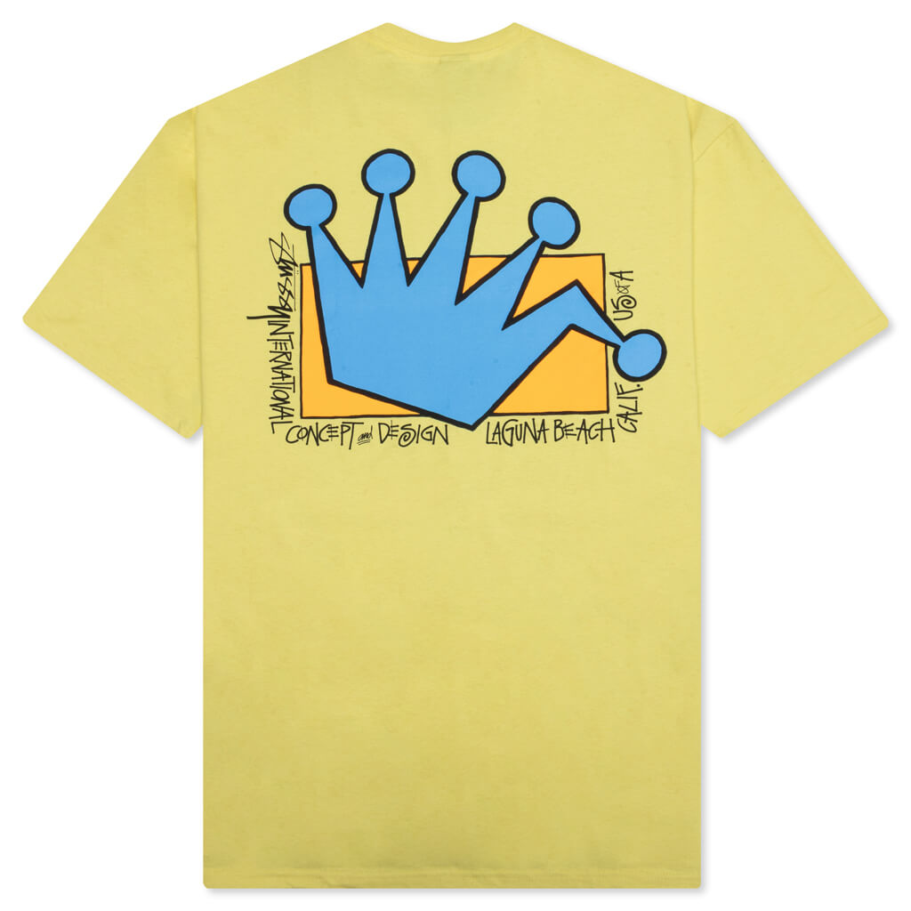 LB Crown Tee - Yellow