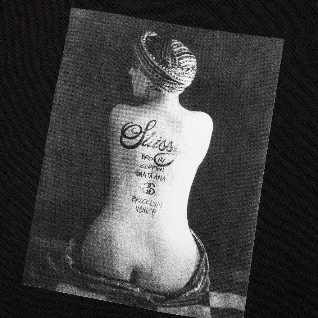 LE Violon Pigment Dyed Tee - Black