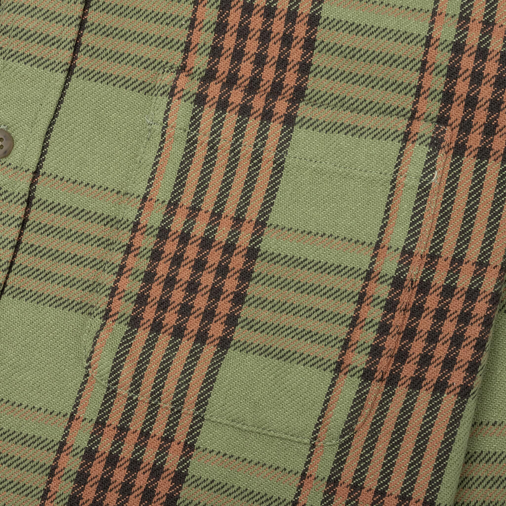 Laguna Plaid Shirt - Olive