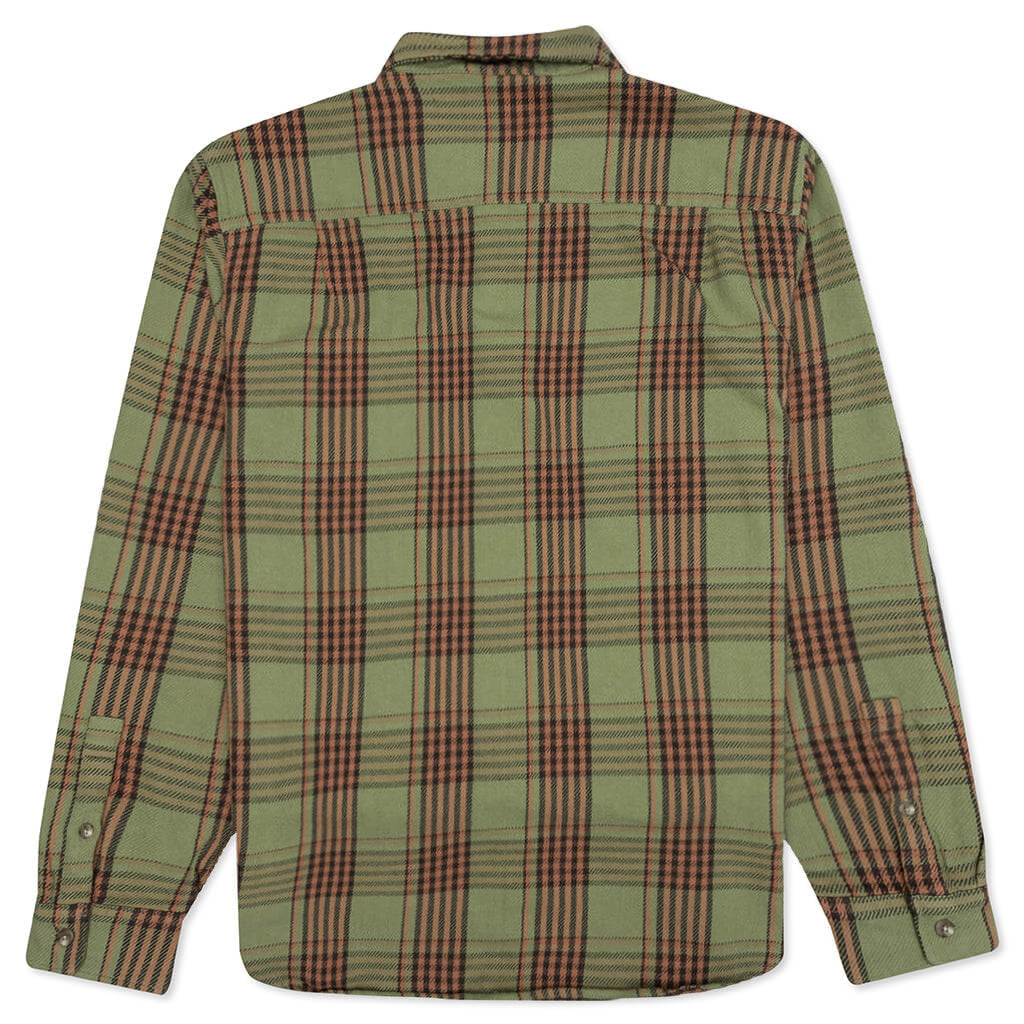Laguna Plaid Shirt - Olive