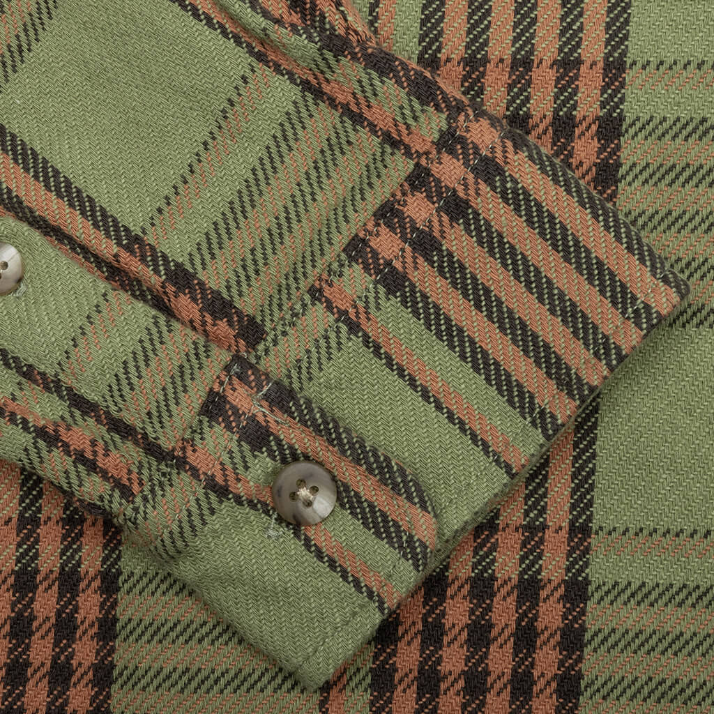 Laguna Plaid Shirt - Olive