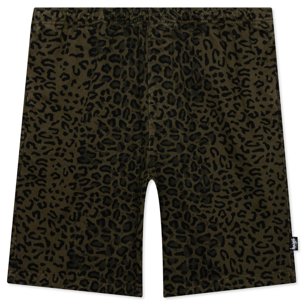 Leopard Beach Short - Olive