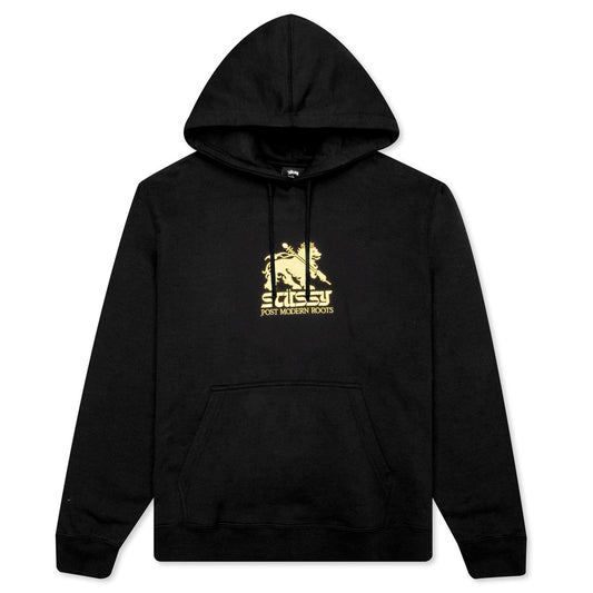 Lion App Hoodie - Black