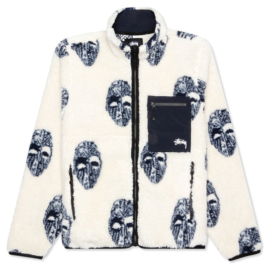 Mask Jacquard Sherpa - Natural