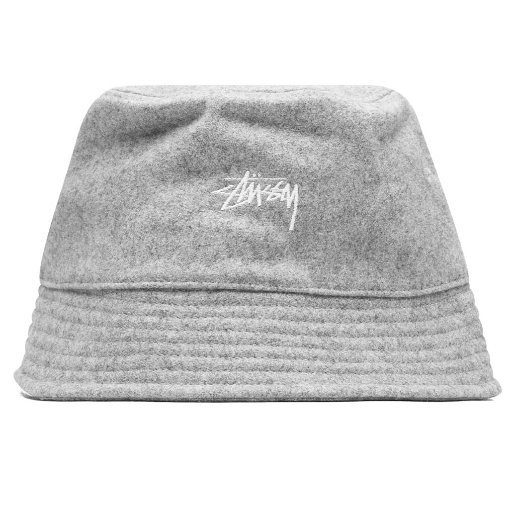 Melton Wool Deep Bucket Hat - Heat