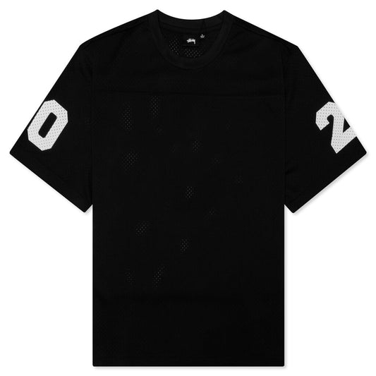 Mesh Football Jersey - Black