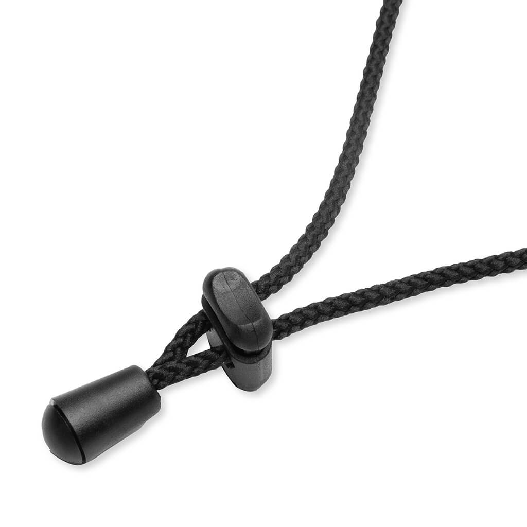 Metallic Nylon Ripstop Boonie - Black