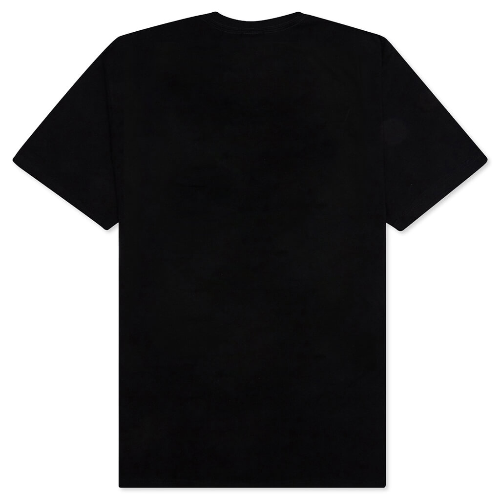 No. 4 Pigment Dyed Tee -  Black