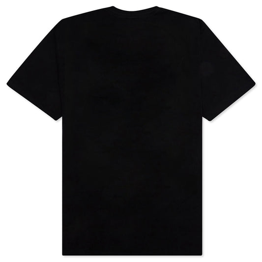 No. 4 Pigment Dyed Tee -  Black
