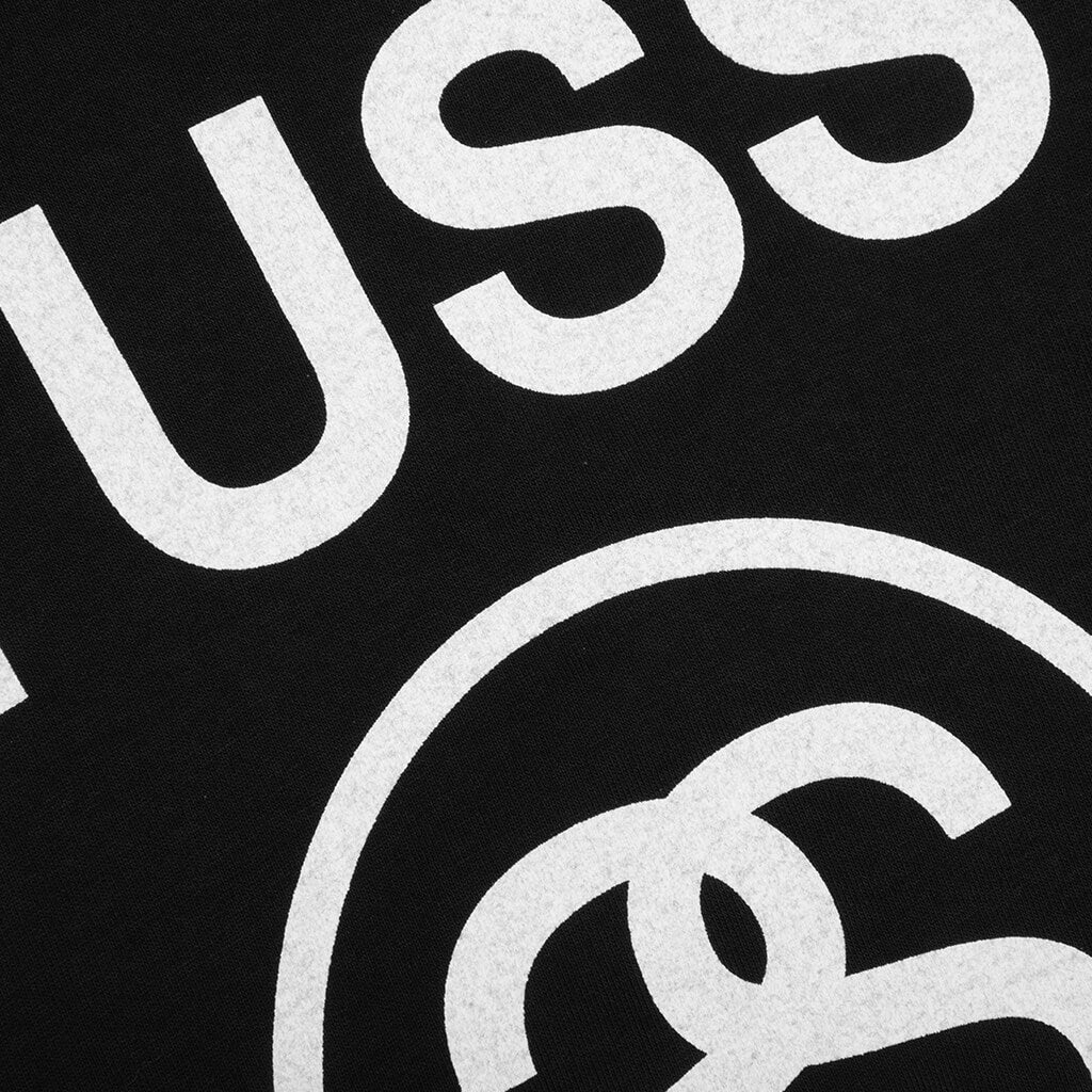 No. 4 Pigment Dyed Tee -  Black