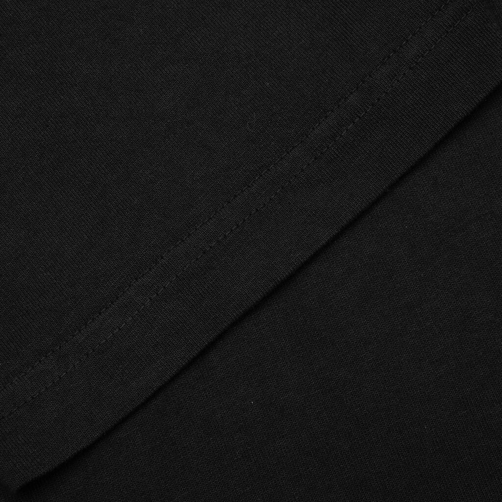 No. 4 Pigment Dyed Tee -  Black