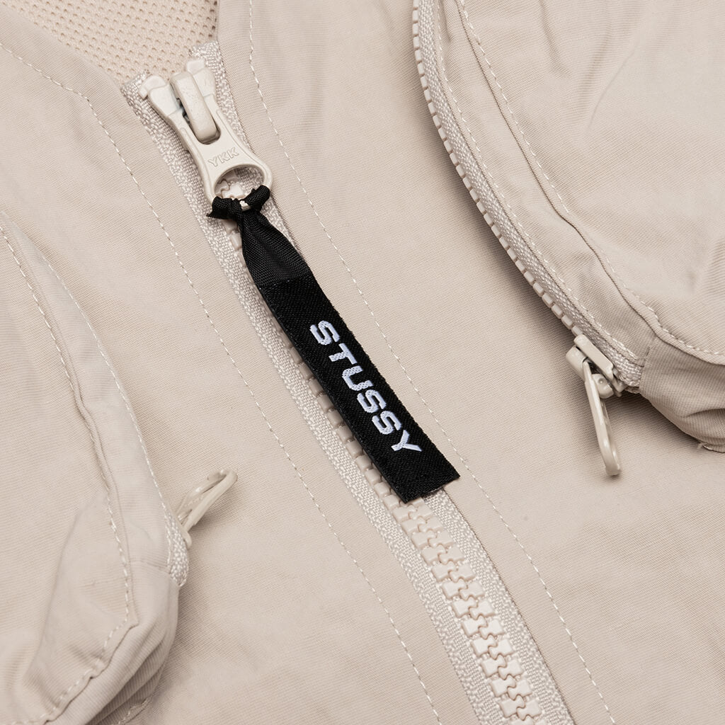 Nylon Approach Vest - Stone Grey