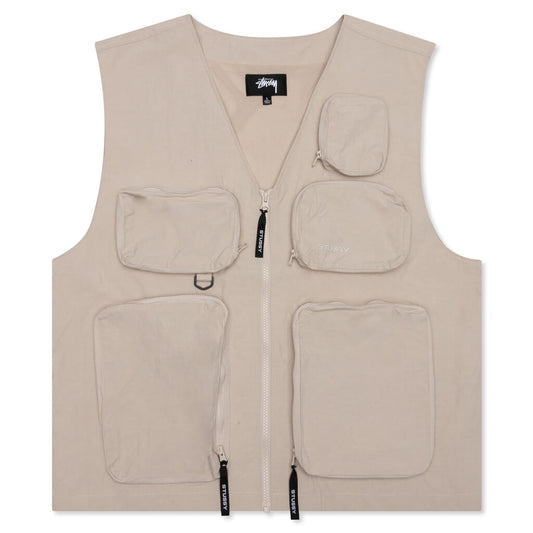 Nylon Approach Vest - Stone Grey
