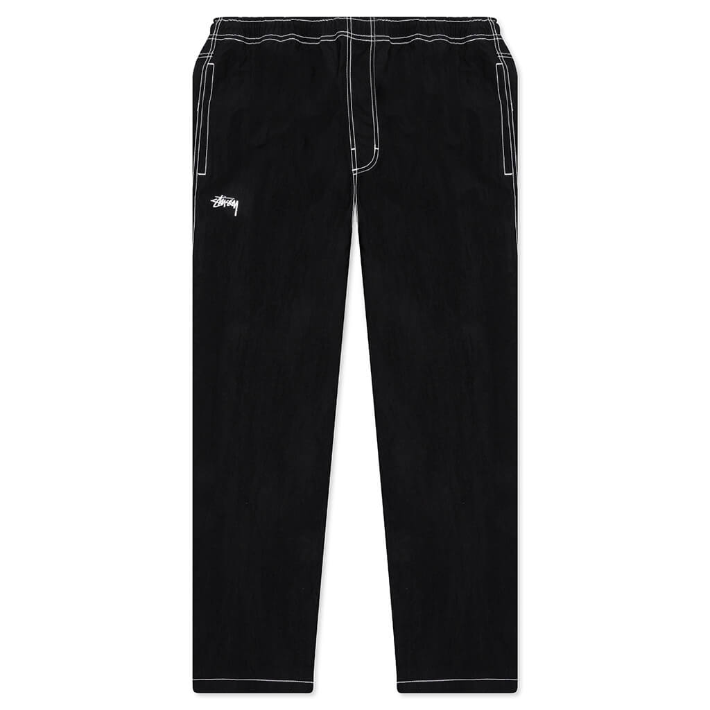 Nylon Folsom Beach Pant - Black
