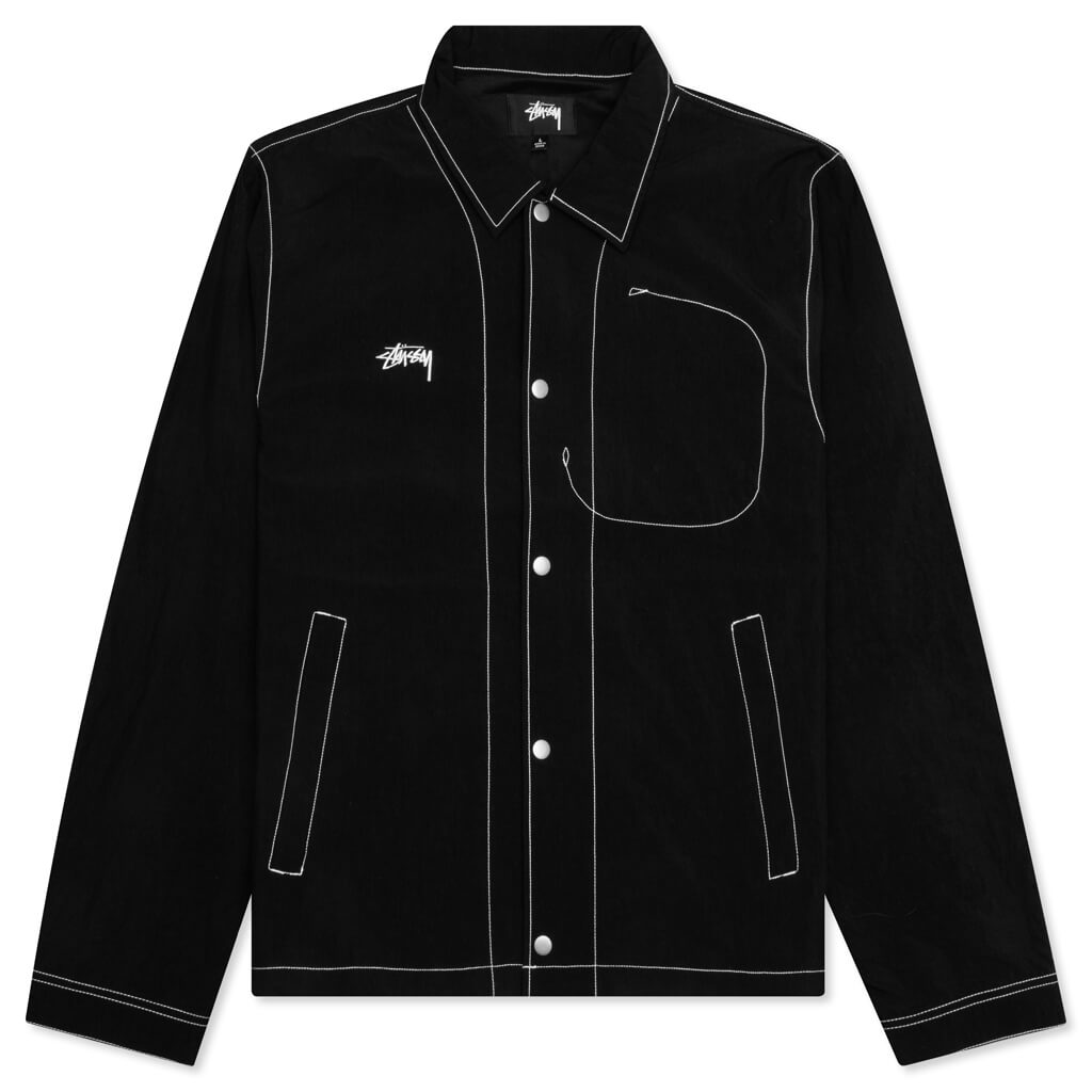 Nylon Folsom Jacket - Black
