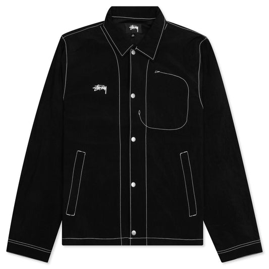 Nylon Folsom Jacket - Black