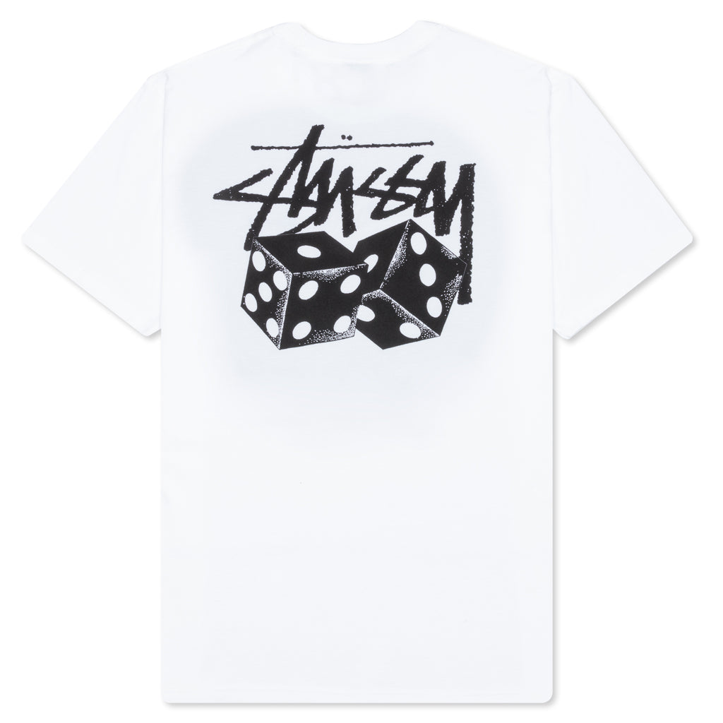 Pair of Dice Tee - White