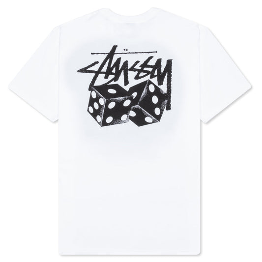 Pair of Dice Tee - White