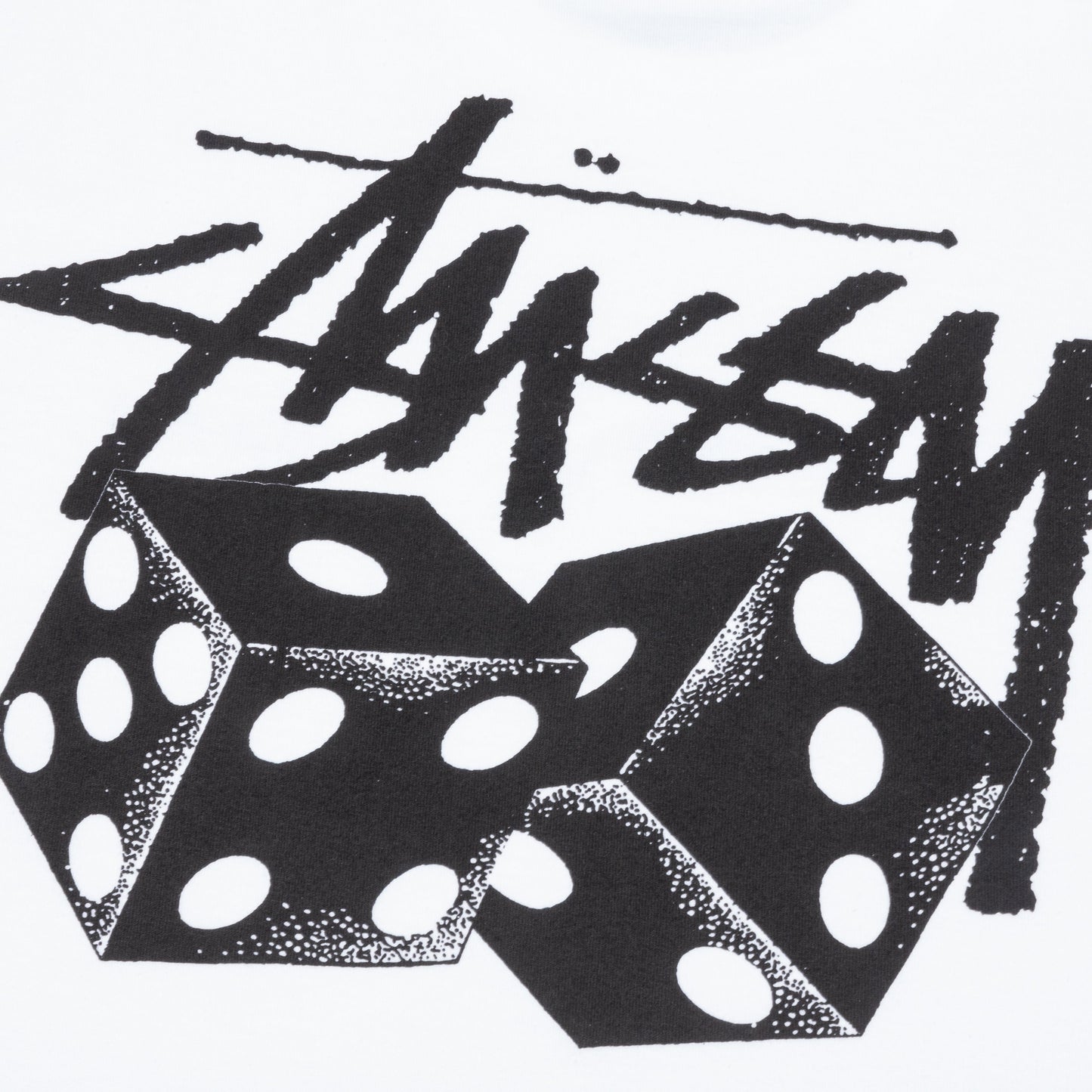 Pair of Dice Tee - White