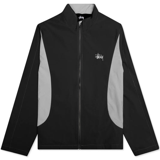 Panel Track Jacket - Black