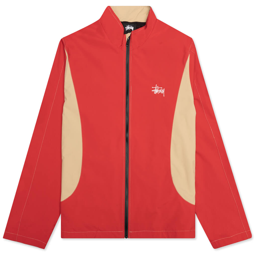 Panel Track Jacket - Red