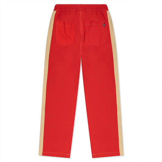 Panel Track Relaxed Pant - Red
