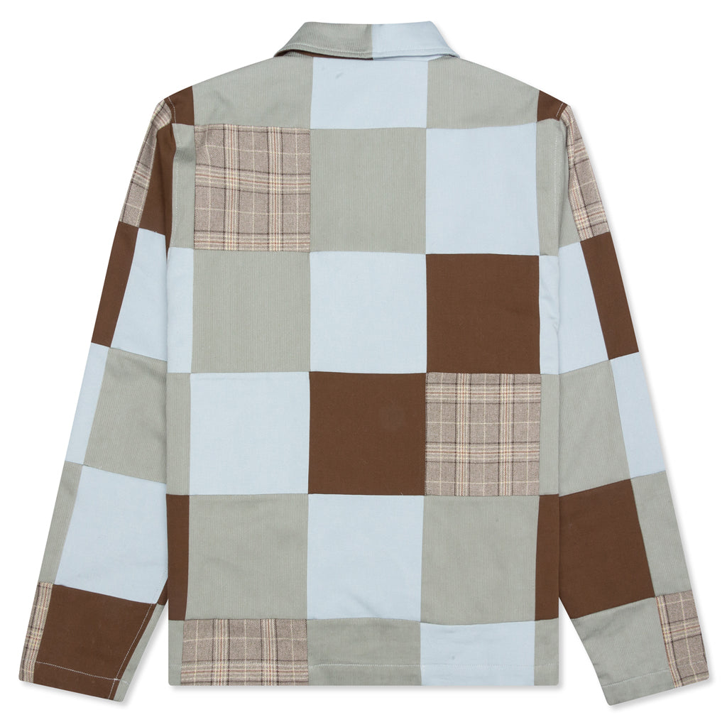 Patchwork Zip Jacket - Multi