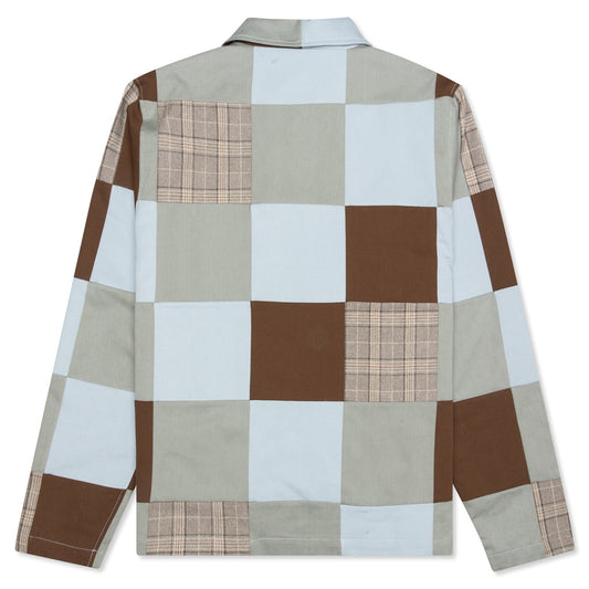 Patchwork Zip Jacket - Multi