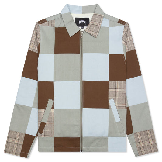 Patchwork Zip Jacket - Multi