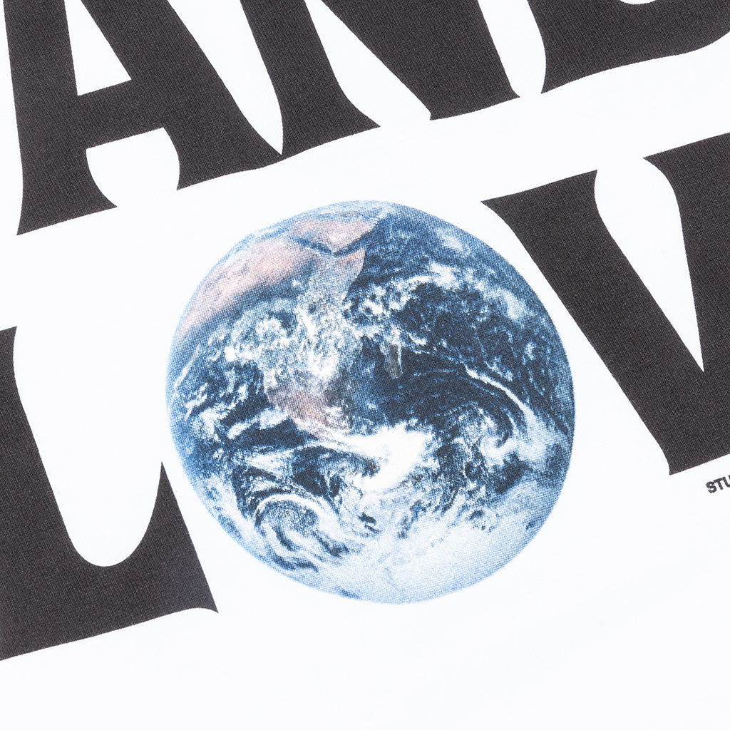 Peace and Love L/S Tee - White
