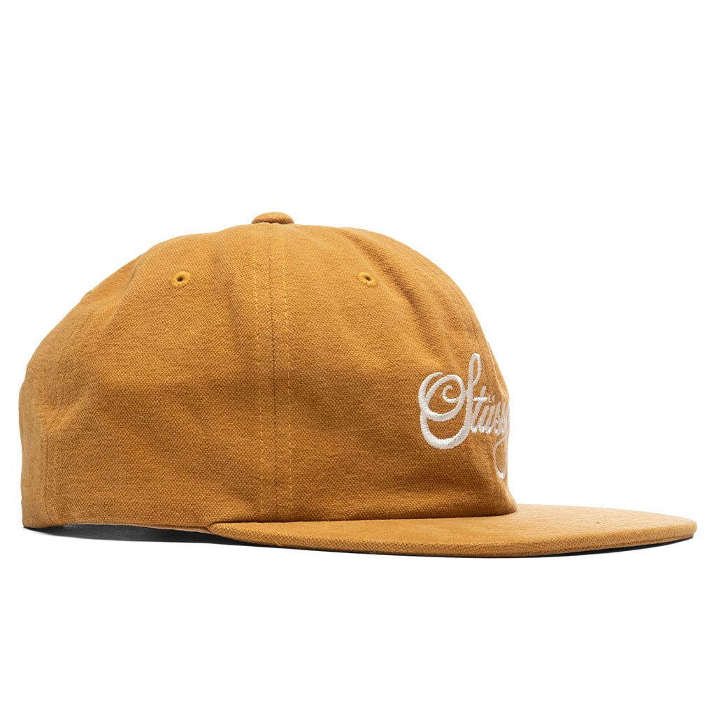 Peached Canvas Cap - Gold