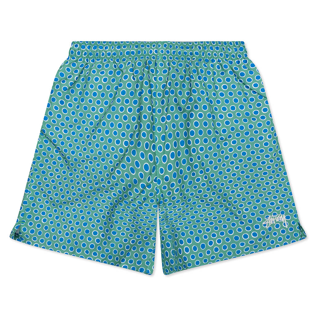Polkadot Water Short - Teal