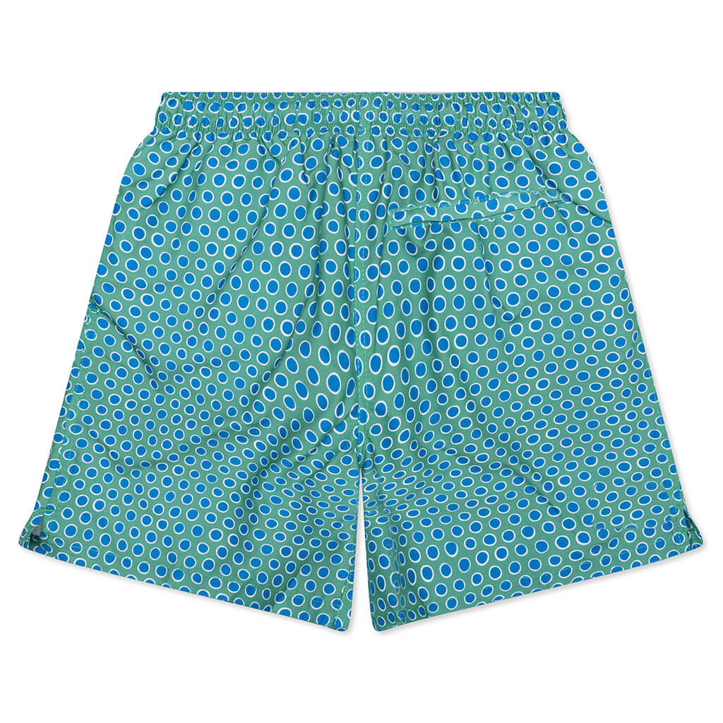 Polkadot Water Short - Teal