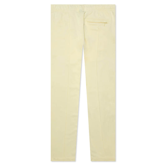 Poly Track Pant - Pale Yellow