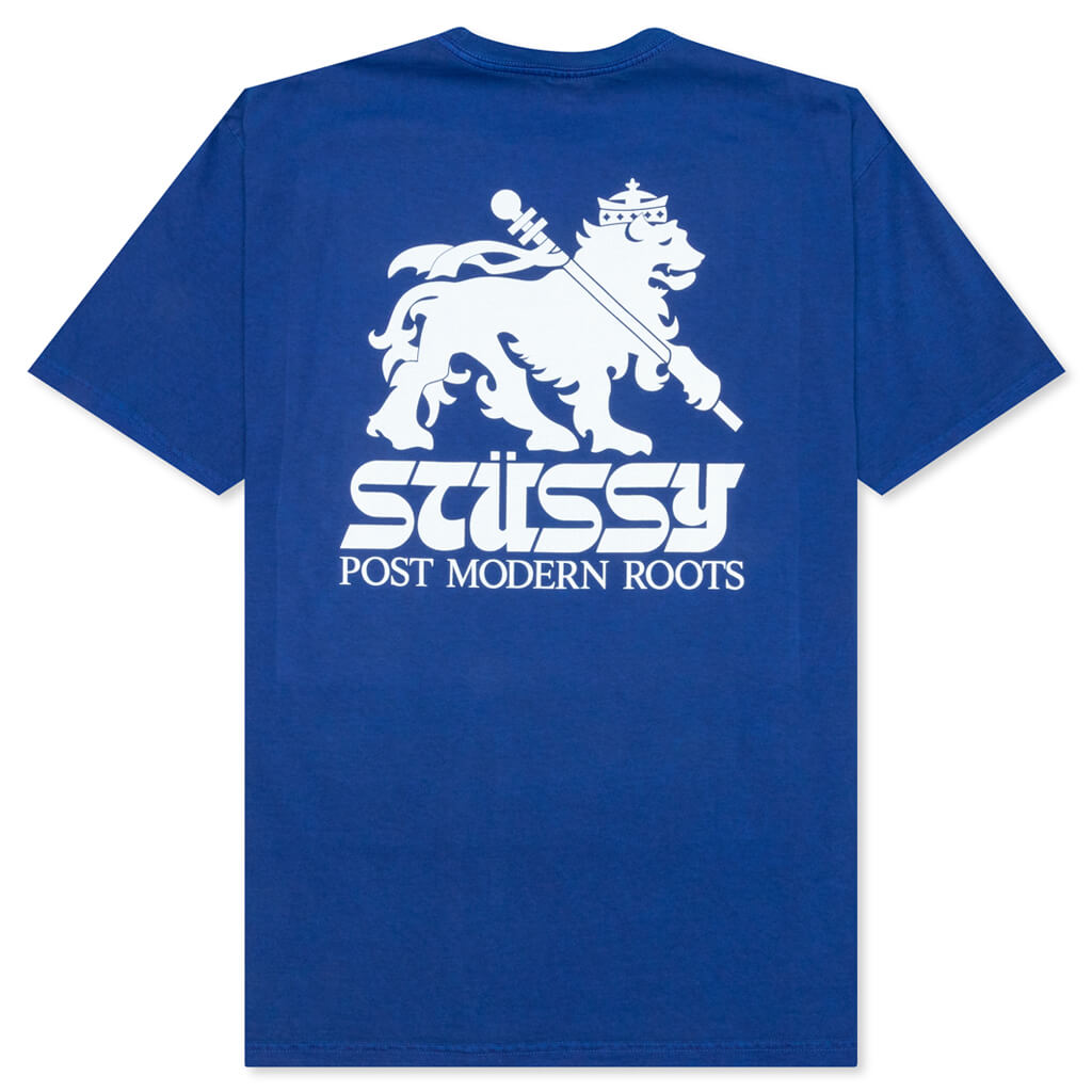 Post Modern Roots Pigment Dyed Tee - Dark Blue