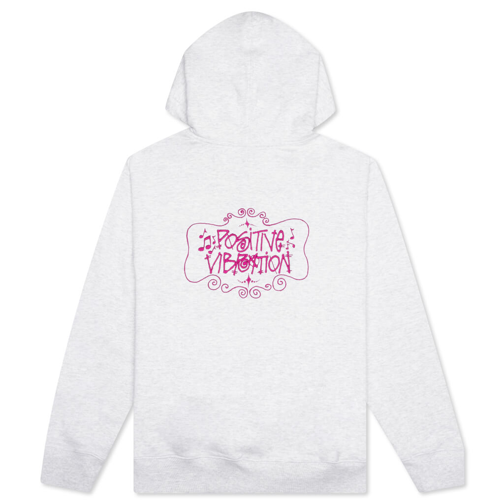 Postitive Vibrations App Hoodie - Ash Heather