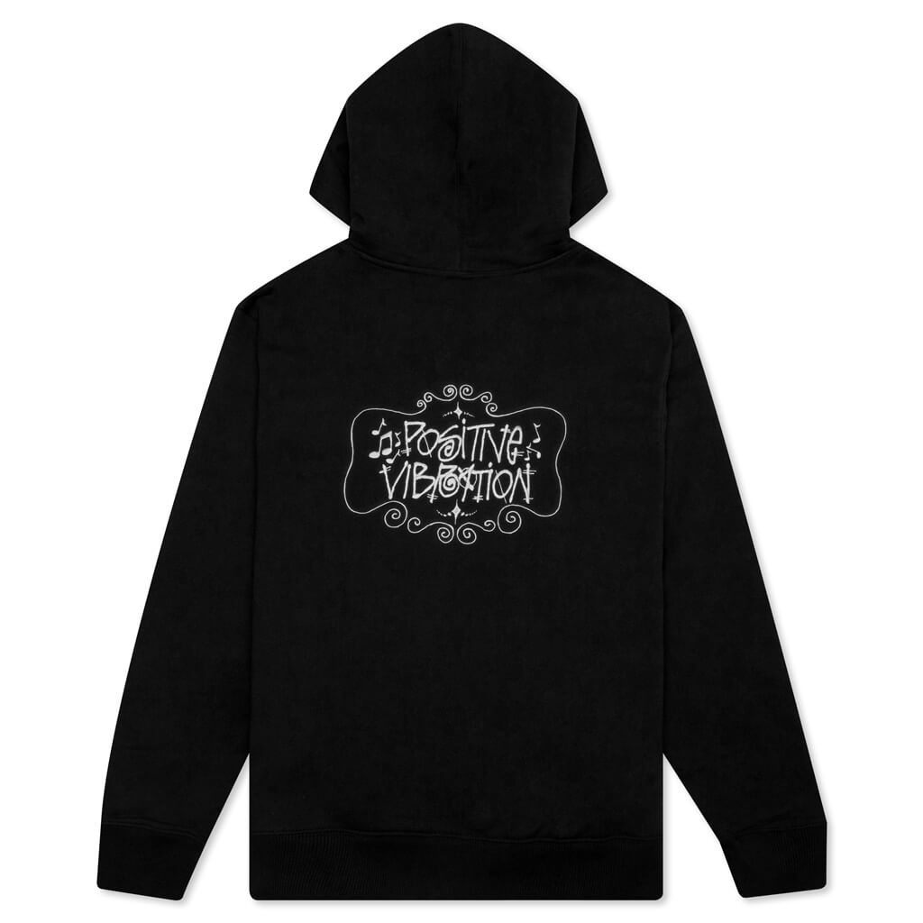 Postitive Vibrations App Hoodie - Black