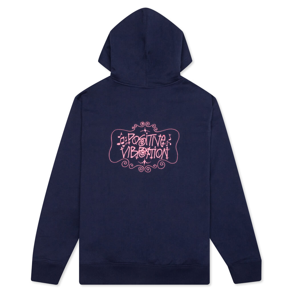 Postitive Vibrations App Hoodie - Navy