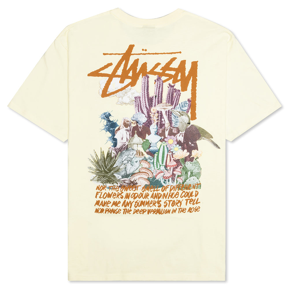 Psychedelic Tee - Pale Yellow