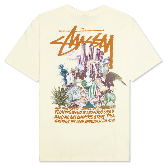 Psychedelic Tee - Pale Yellow